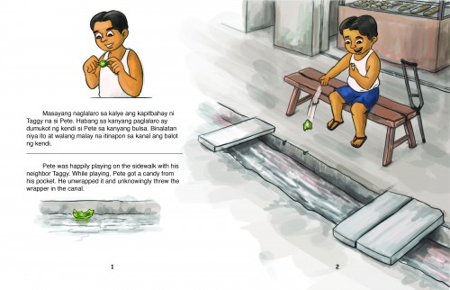 Pete and the Litter Picker (Si Pete at ang Sipit)