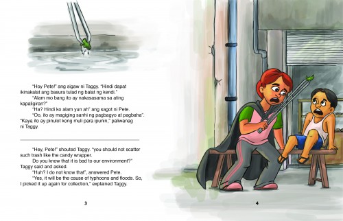 Pete and the Litter Picker (Si Pete at ang Sipit)