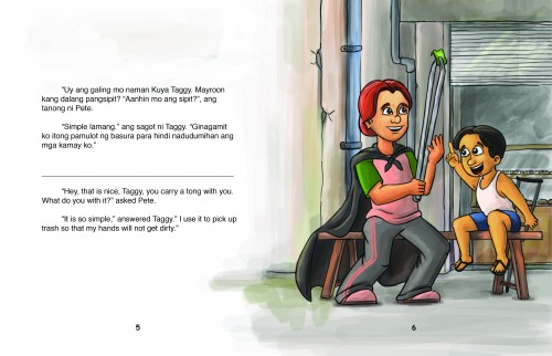 Pete and the Litter Picker (Si Pete at ang Sipit)