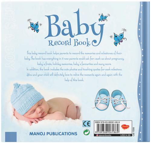 Baby Record Book - It'S A Boy