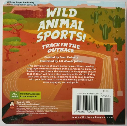 Wild Animal Sports! Track in the Outback