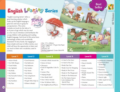 Brady the Bunny - ELT'S & picture books (60 titles set)