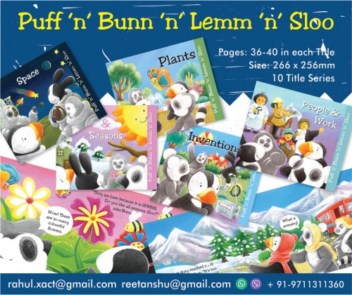 Puff n Bunn , science picture books (16 title series)