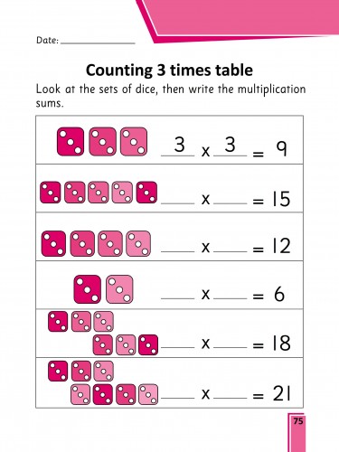 Rainbow Maths Pre-Primary Year 3