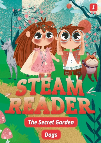 STEAM Reader Star Book 1-2 The Secret Garden / Dogs