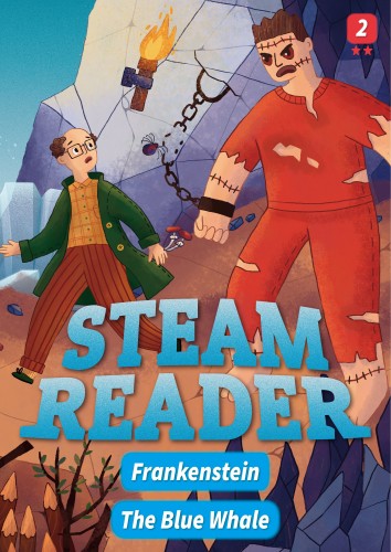 STEAM Reader Star Book 2-2 Frankenstein / The Blue Whale